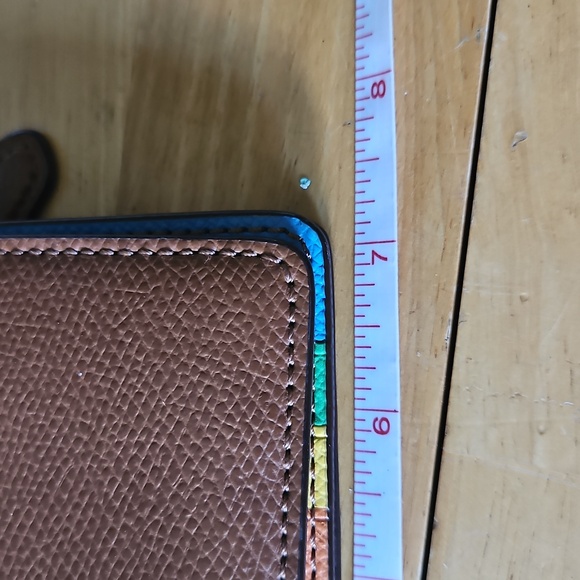 Coach Tan Leather Clutch - Picture 6 of 7